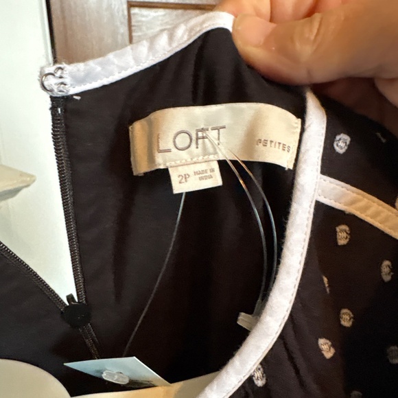 Loft Clip Flounce dress. NWT. Retail‎ 89.95 - Picture 7 of 8